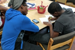 A tutor helps a student find the answer